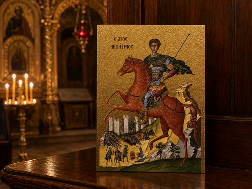 Icon of Saint George the Dragon Slayer
