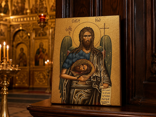 Icon of Saint John the Baptist