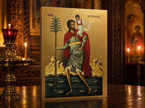 Icon of Saint Christopher of Lycia