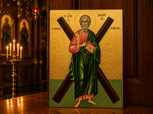 Icon of Saint Andrew the Apostle