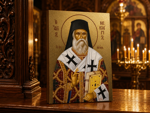 Icon of Saint Nectarios of Aegina