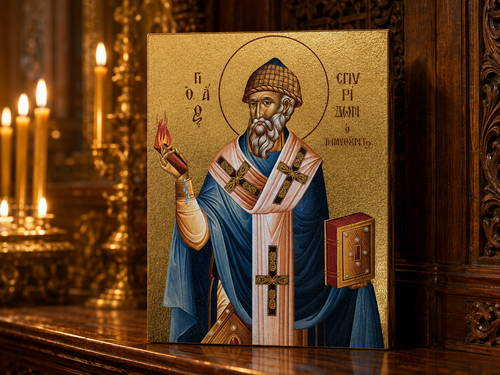 Icon of Saint Spyridon of Trimythous